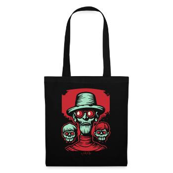 Extracteur de décapage d'horreur : le maître des zombies - Sac en tissu - noir - Devant