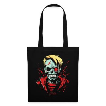 Bienvenue dans les années 80 avec les zombies - Sac en tissu - noir - Devant