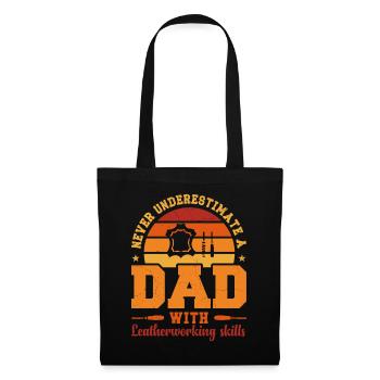 Mari Papa Héros Rétro Maroquinier - Sac en tissu - noir - Devant