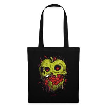 A zombie heart of a zombie of zombies - Tote Bag - black - Front