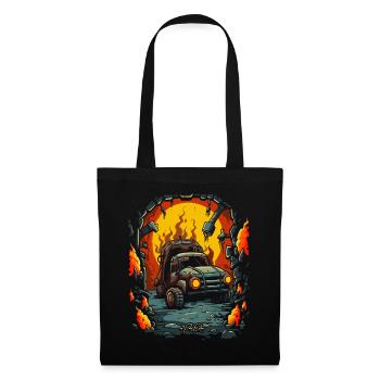 Hell for Mechanics: Dungeon of Junk Cars - Tote Bag - black - Front