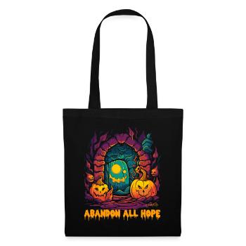 Pumpkin Dungeon of Horror : Abandonnez tout espoir - Sac en tissu - noir - Devant
