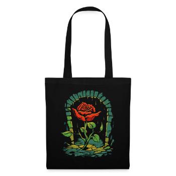 A Dungeon Roses Flower - Tote Bag - black - Front