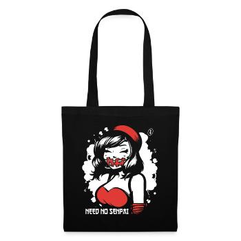 This girl doesn't need a master - Tote Bag - black - Front