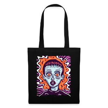 L’art de la terreur avec ce visage - Sac en tissu - noir - Devant
