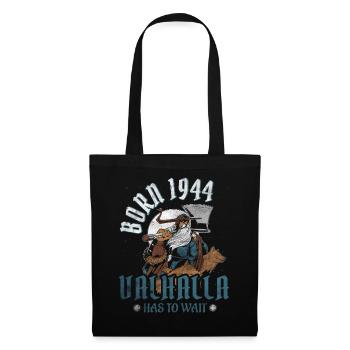 Les fils d’Odin sont nés en 1944 Viking 80e anniversaire - Sac en tissu - noir - Devant
