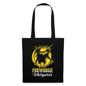 Pukwudgie Kryptide Folklore Mythen - Stoffbeutel - Schwarz - Vorne