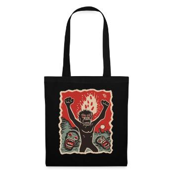 Prehistoric Primates and Armageddon - Tote Bag - black - Front