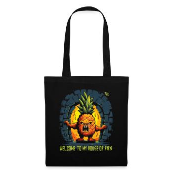 Welcome to the Dungeon of Pain: Pineapple - Tote Bag - black - Front