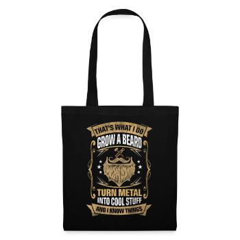 Metal Into Cool Things Metalworker - Tote Bag - black - Front