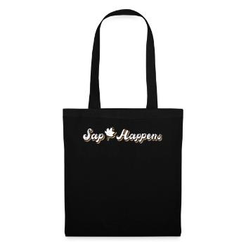 Maple Syrup Tree Tapping Funny Autumn - Tote Bag - black - Front
