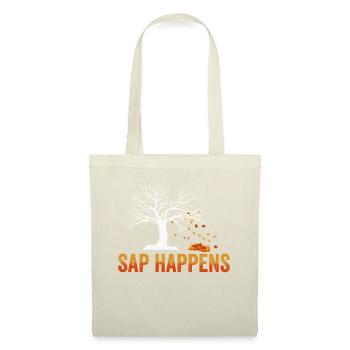 Maple Syrup Tree Tapping Funny Autumn - Tote Bag - nature - Front