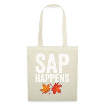 Maple Syrup Tree Tapping Funny Autumn - Tote Bag - nature - Front