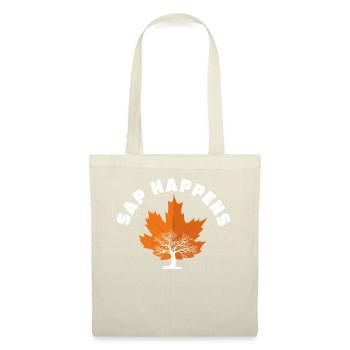 Maple Syrup Tree Tapping Funny Autumn - Tote Bag - nature - Front
