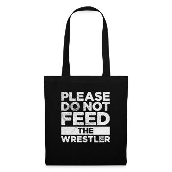 Wrestling - Stoffbeutel - Schwarz - Vorne
