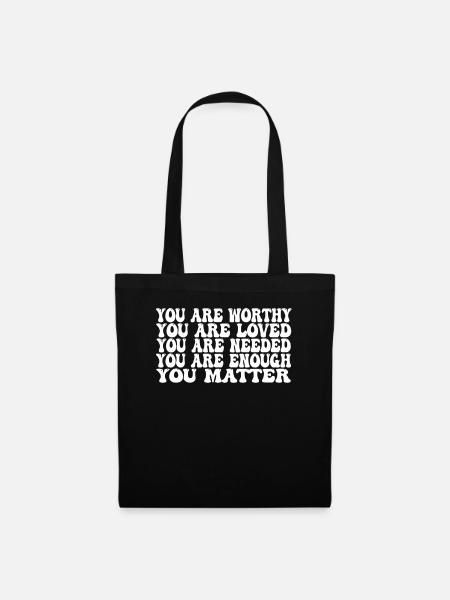 Depression and Bipolar Awareness: - Tote Bag - black