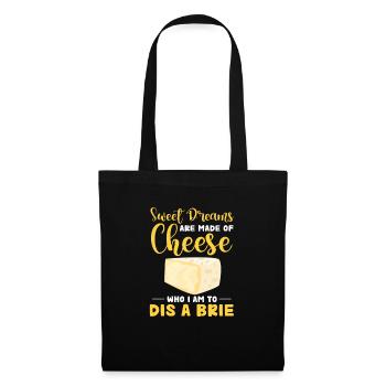 Cheese Cheesecake Food Gift - Tote Bag - black - Front