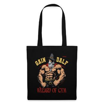 Gagnez avec Dalf, le magicien de l’arène - Sac en tissu - noir - Devant