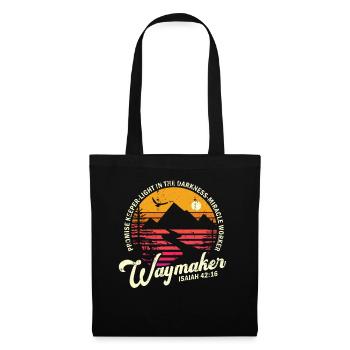 Waymaker Promise Keeper Miracle Worker - Tote Bag - black - Front