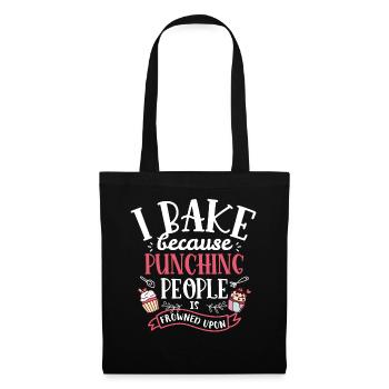 Cupcake Muffin Baking Gift - Tote Bag - black - Front