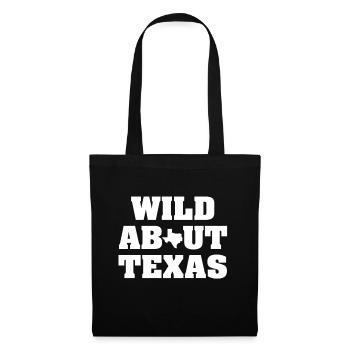 Wildflower Fields Wildflowers Bluebonnet - Tote Bag - black - Front