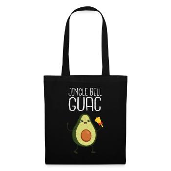 Noël à l’avocat - Sac en tissu - noir - Devant
