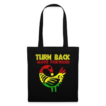 Sankofa Symbol Adinkra Ghana Black - Tote Bag - black - Front