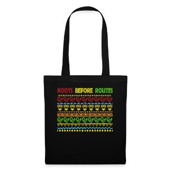 Sankofa Symbol Adinkra Ghana Black - Tote Bag - black - Front