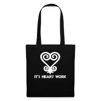 Sankofa Symbol Adinkra Ghana Black - Tote Bag - black - Front