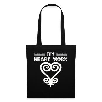 Sankofa Symbol Adinkra Ghana Black - Tote Bag - black - Front