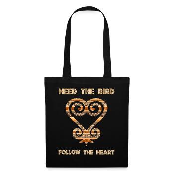 Sankofa Symbol Adinkra Ghana Black - Tote Bag - black - Front