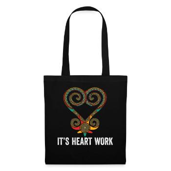 Sankofa Symbol Adinkra Ghana Black - Tote Bag - black - Front