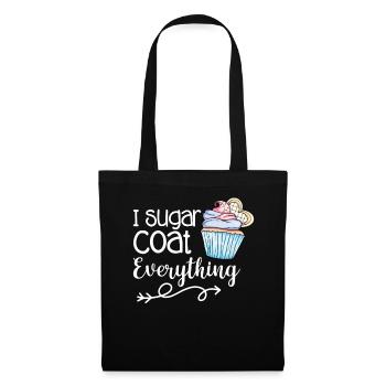 Cupcake Muffin Baking Gift - Tote Bag - black - Front