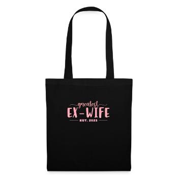 Divorce Séparation Fin Relation Cadeau - Sac en tissu - noir - Devant