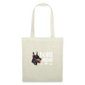 Doberman - Sac en tissu - nature - Devant