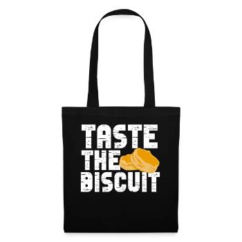 Taste The Biscuit Taste The Goodness - Tote Bag - black - Front
