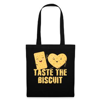 Taste The Biscuit Taste The Goodness - Tote Bag - black - Front
