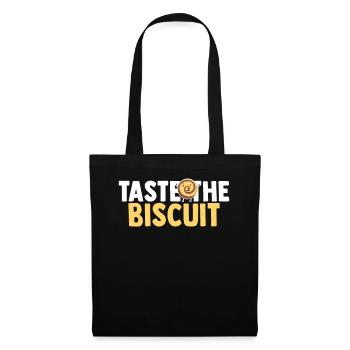 Taste The Biscuit Taste The Goodness - Tote Bag - black - Front