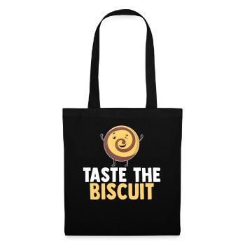 Taste The Biscuit Taste The Goodness - Tote Bag - black - Front