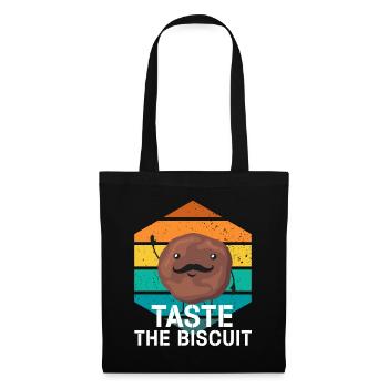 Taste The Biscuit Taste The Goodness - Tote Bag - black - Front