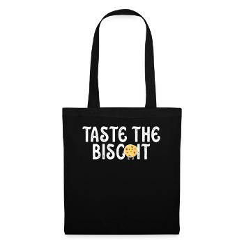 Taste The Biscuit Taste The Goodness - Tote Bag - black - Front