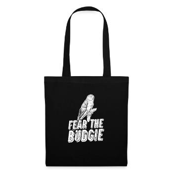 Perruche oiseau animal de compagnie perruche cadeau - Sac en tissu - noir - Devant