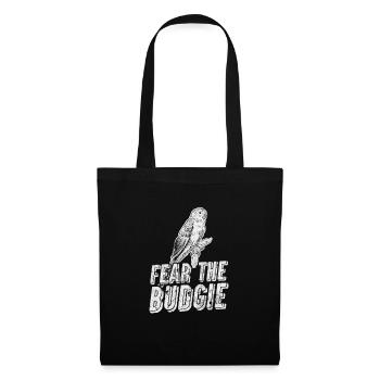 Budgerigar - Tote Bag - black - Front