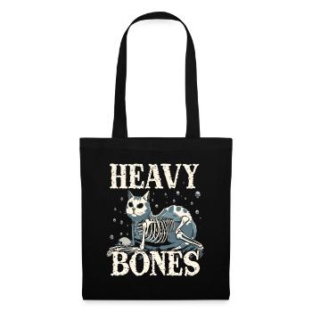 Heavy Boned Cat - Tote Bag - black - Front