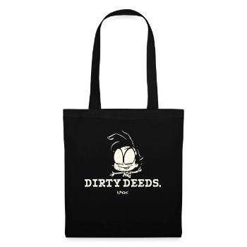 Dirty deeds, little bad guy - Tote Bag - black - Front