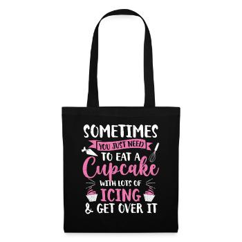 Cupcake - Tote Bag - black - Front