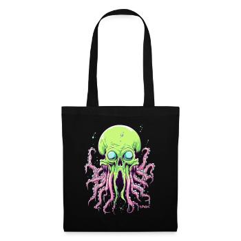 The super cool octopus skull - Tote Bag - black - Front