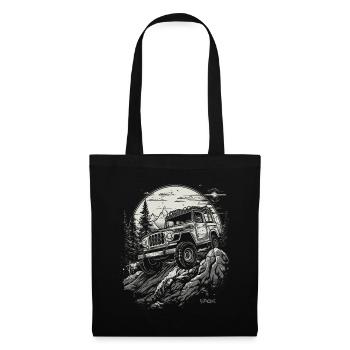 4x4 off-road adventure - Tote Bag - black - Front