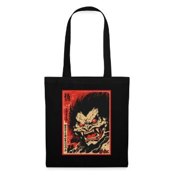 Parodie Japonais Yokai Fantasy Film - Sac en tissu - noir - Devant