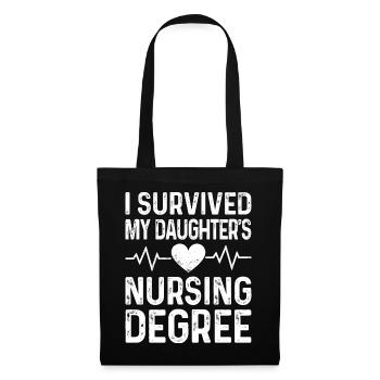 I graduated from nursing school - Tote Bag - black - Front